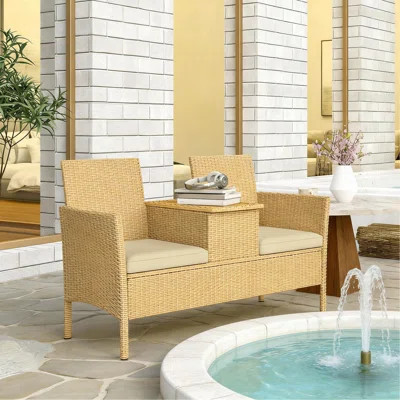 Patio Loveseat, Outdoor Patio Sofa | Wayfair North America