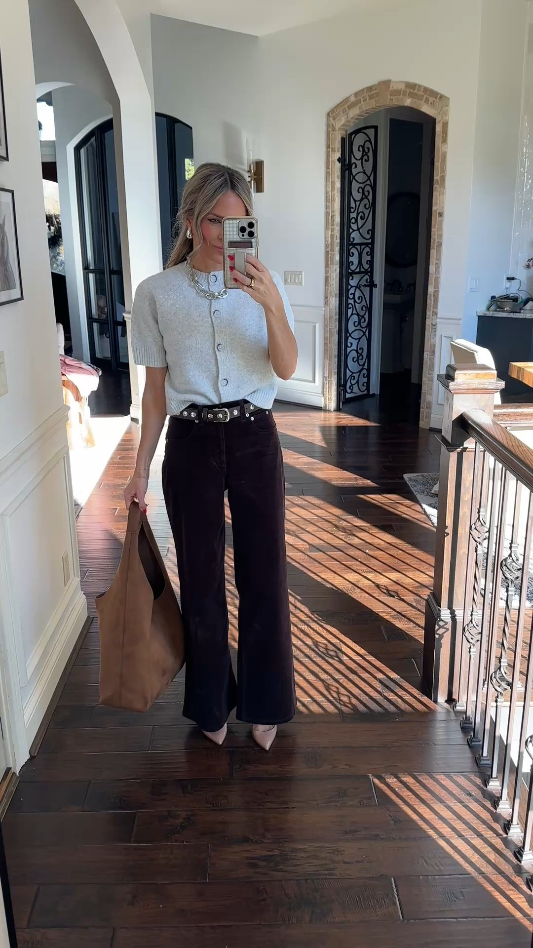 My outfit of the day for church, errands and kids sports bc I had no time to change in between!

Corduroy wide leg pants in chocolate brown - wearing xs petite
 new customers can use code KATEROSExSPANX to save 15% plus free shipping! 👖 

My sweater from target is sold out but linking a similar version from Amazon! 

#LTKStyleTip #LTKPetite #LTKFindsUnder50