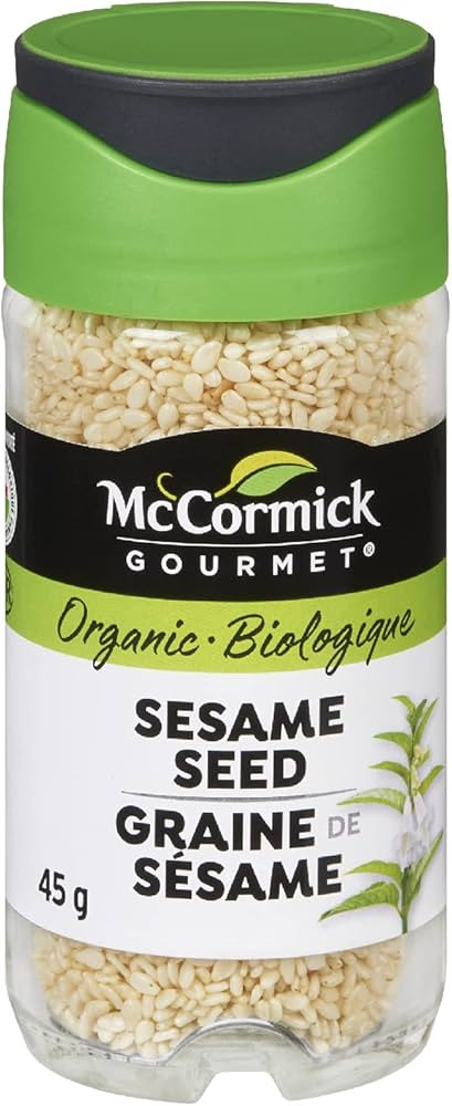 McCormick Gourmet (MCCO3), New Bottle, Premium Quality Natural Herbs & Spices, Organic Sesame See... | Amazon (CA)