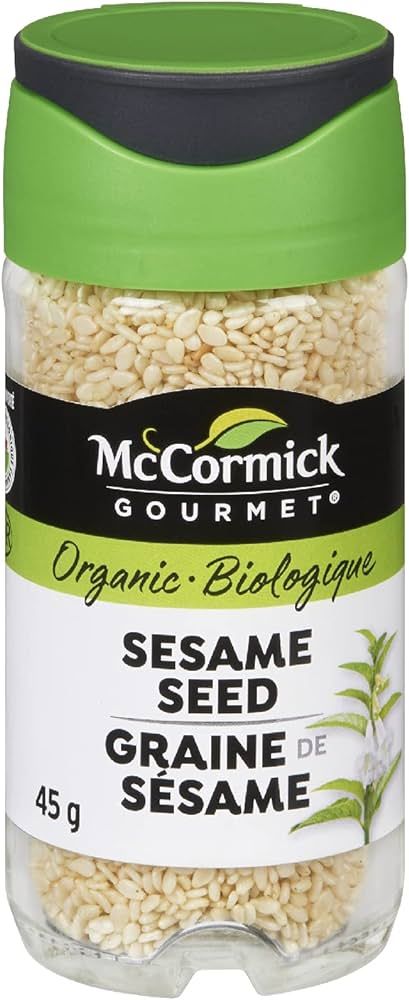 McCormick Gourmet (MCCO3), New Bottle, Premium Quality Natural Herbs & Spices, Organic Sesame See... | Amazon (CA)