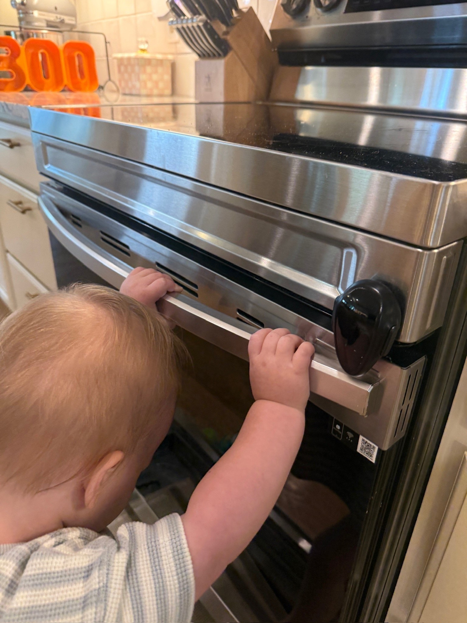 Keeping my curious explorer safe in the kitchen! 🚪

eudemon oven lock, childproof oven lock, kitchen safety, oven lock, hallie ragan

#LTKmomlife #LTKBaby #LTKHome