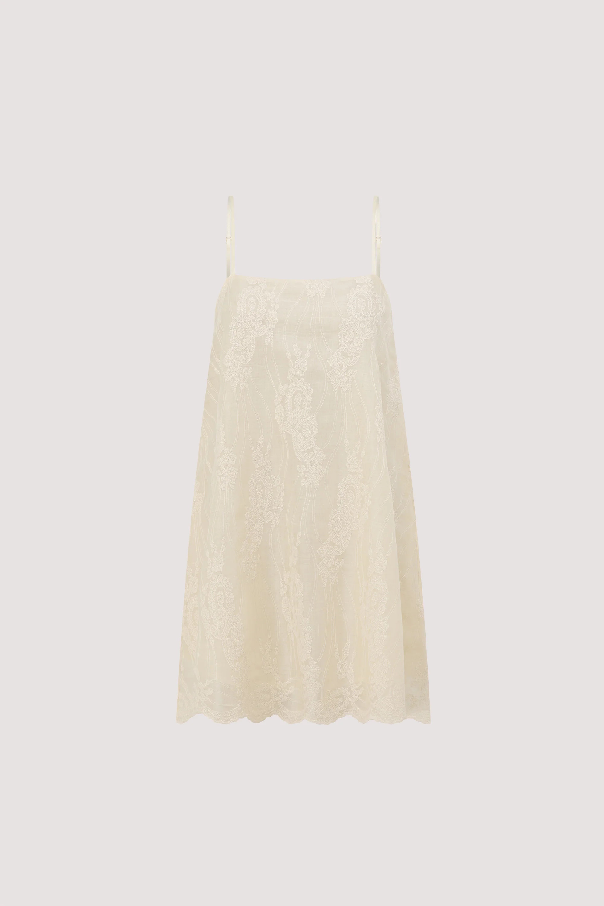 CORDELIA SANDSTONE RAMIE MINI DRESS | DISSH