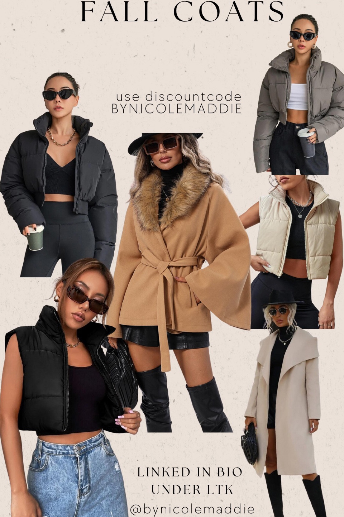 Affordable fall coats - use discount code BYNICOLEMADDIE 

#LTKunder50 #LTKstyletip #LTKSeasonal