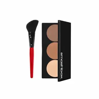 Smashbox Step-By-Step Contour Kit | Buildable, Highlight, Shapes + Brush, 0.4 oz. | Amazon (US)