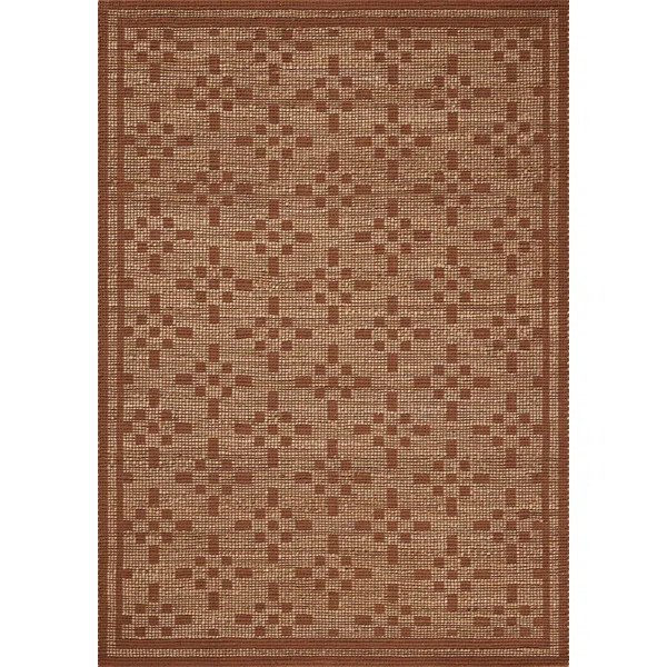 Chris Loves Julia x Loloi Judy Natural / Spice Area Rug | Wayfair North America