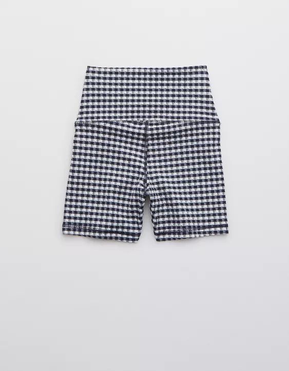OFFLINE By Aerie Gingham 4" Shortie | American Eagle Outfitters (US & CA)