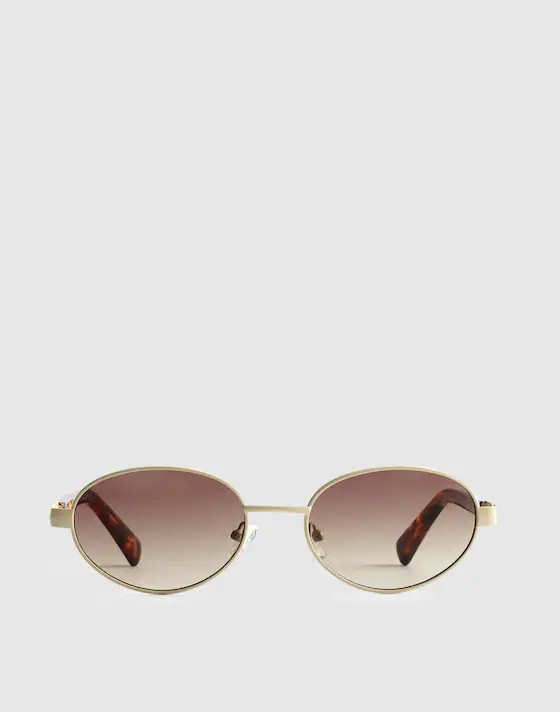Wire Frame Oval Sunglasses | Madewell