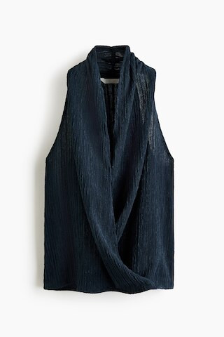 Crinkled Wrap Top | H&M (US + CA)
