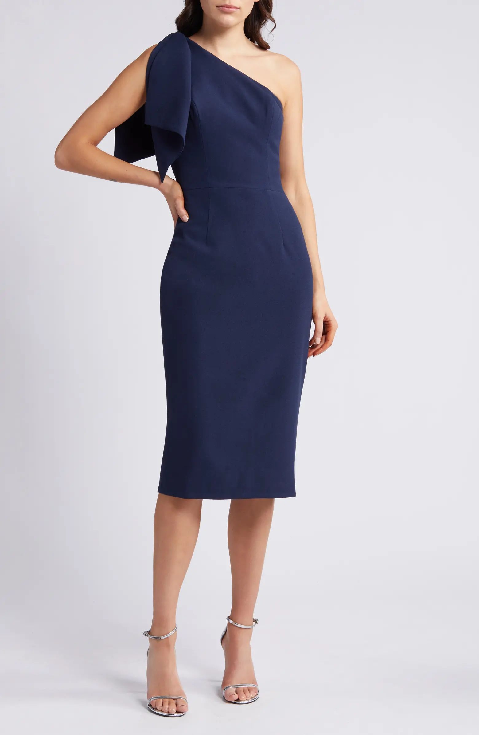 Tiffany One-Shoulder Midi Dress | Nordstrom