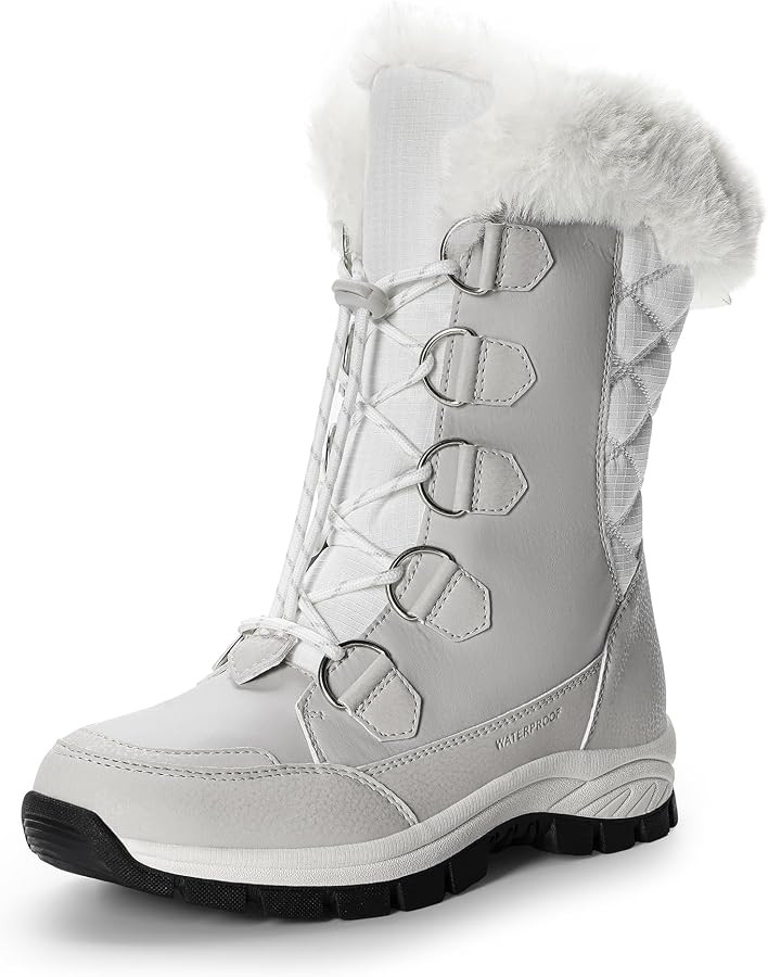 DREAM PAIRS Women's Waterproof Winter Snow Boots, Warm Comfortable Faux Fur Insulated Non-Slip Ou... | Amazon (US)