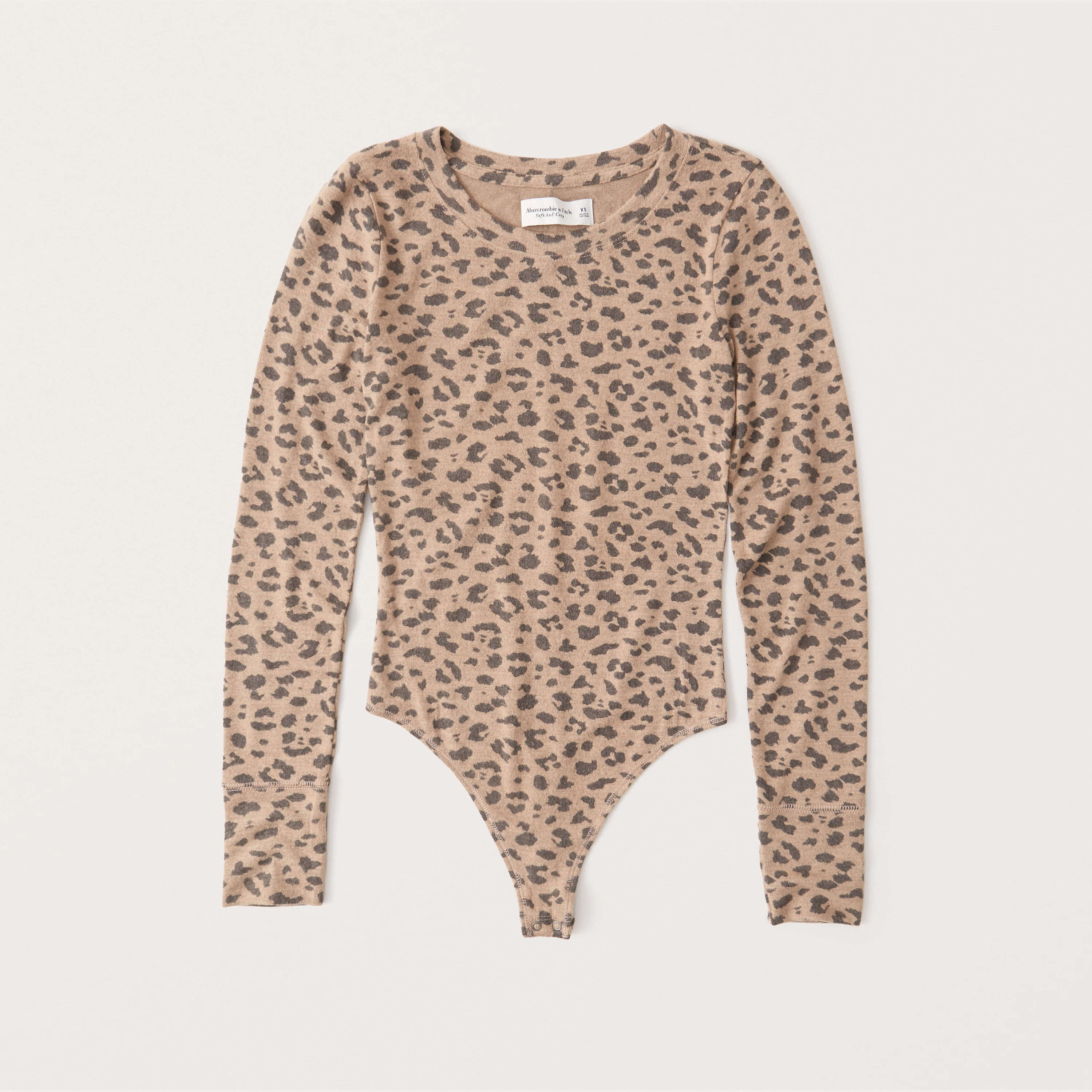 softAF | Online Exclusive
			


  
						Long-Sleeve Cozy Leopard Bodysuit
					



		
	



	
		E... | Abercrombie & Fitch (US)