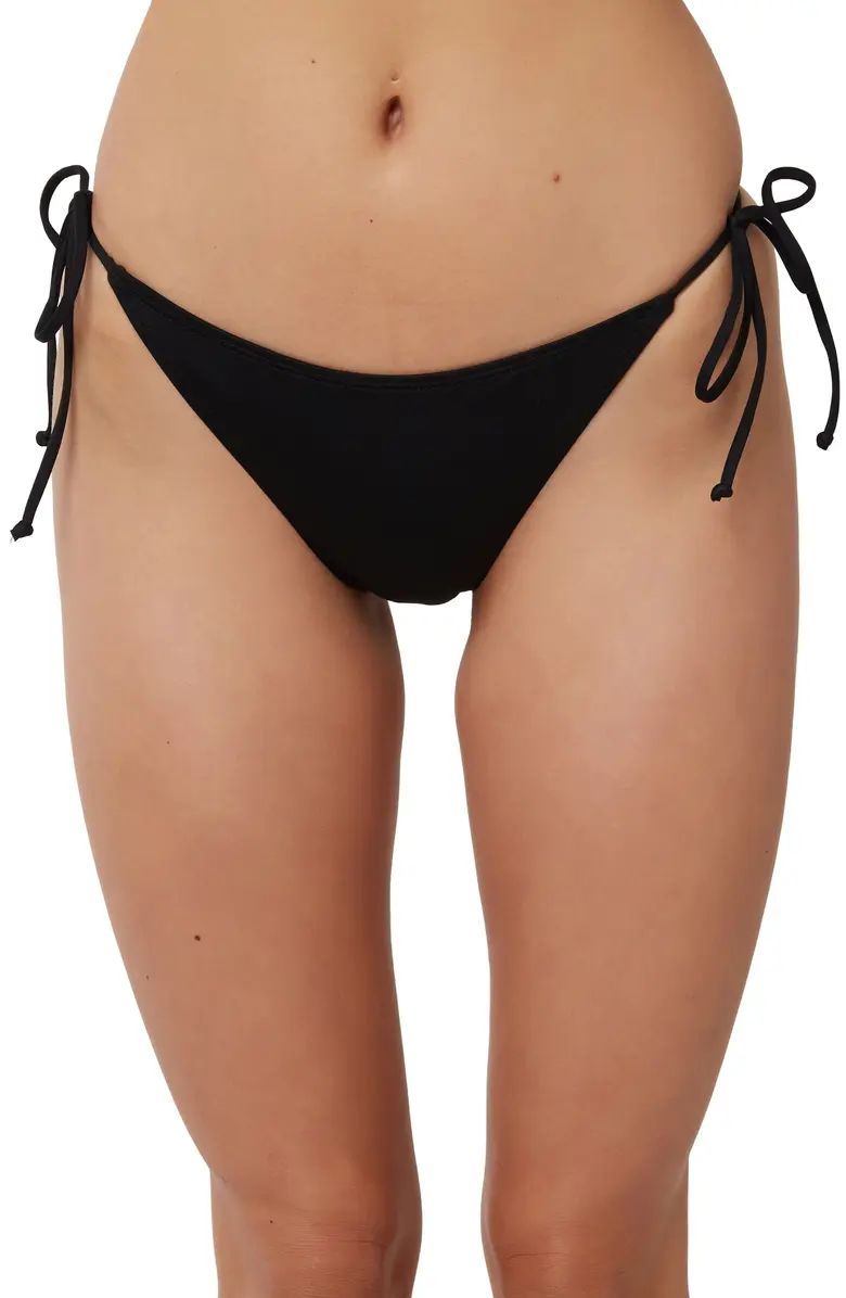 O'Neill Saltwater Solids Maracas Side Tie Bikini Bottoms | Nordstrom | Nordstrom