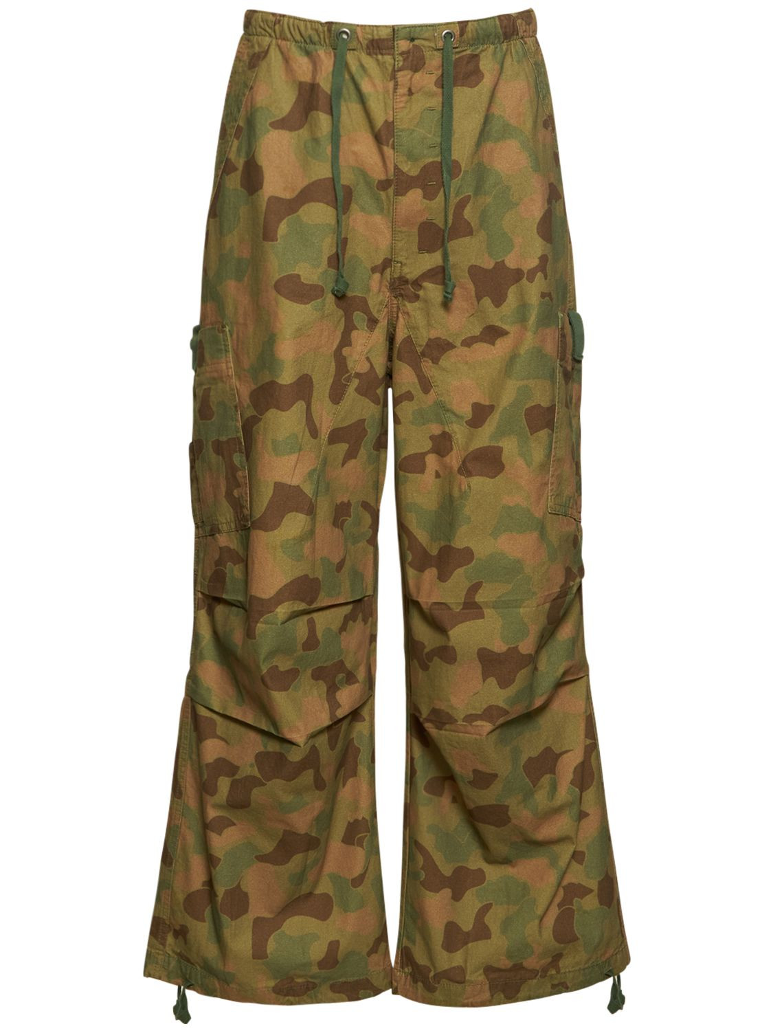 Oversize Camo Military Cargo Pants | Luisaviaroma