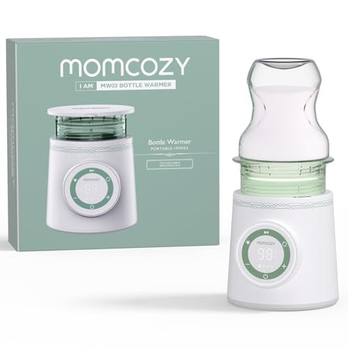 Momcozy Portable Bottle Warmer for Travel, Double Leak-Proof Travel Bottle Warmer with Fast Heating, Safety Material Baby Bottle Warmer for Dr. Brown, Philips Avent, Medela, Tommee Tippee, Comotomo | Amazon (US)
