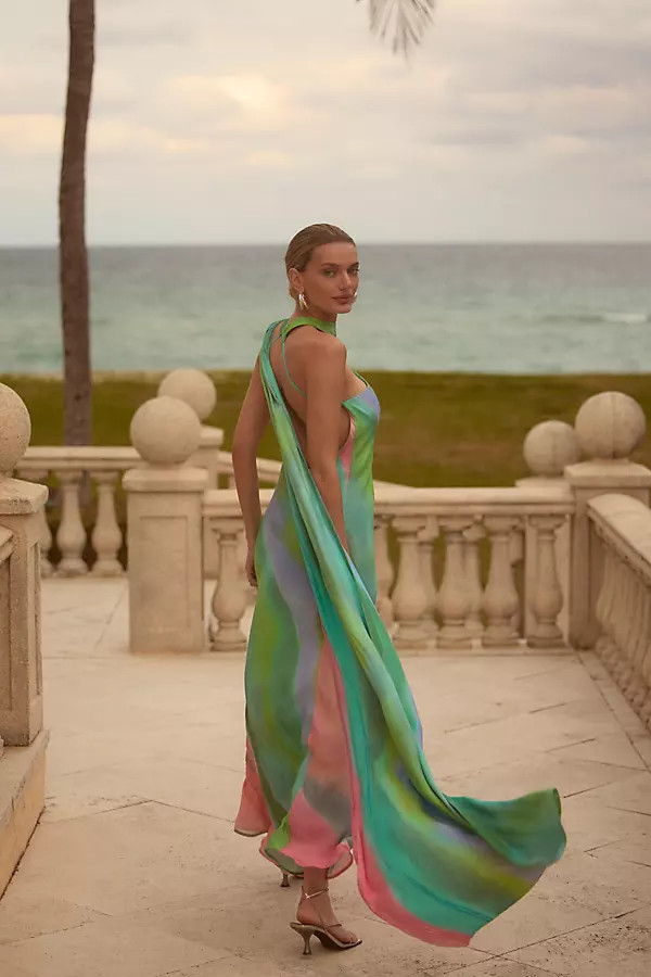 Eva Scarf Maxi Dress | Anthropologie (US)