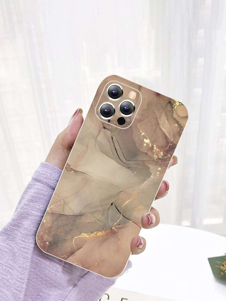 Marble Pattern Phone Case | SHEIN