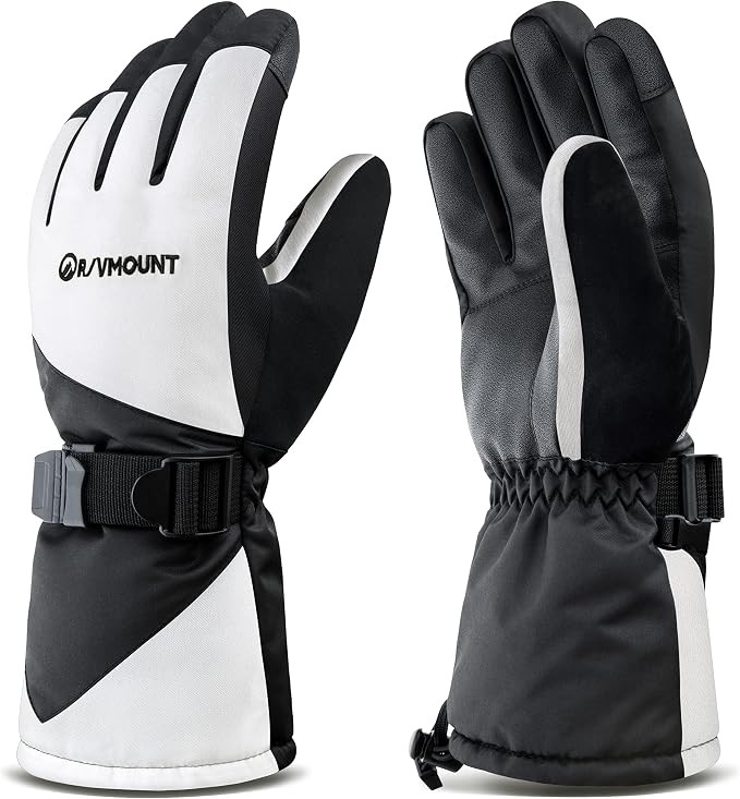 rivmount Ski Snow Gloves Men Women, Waterproof 3M Thinsulate Warm Touchscreen Winter Snowboard Sn... | Amazon (US)