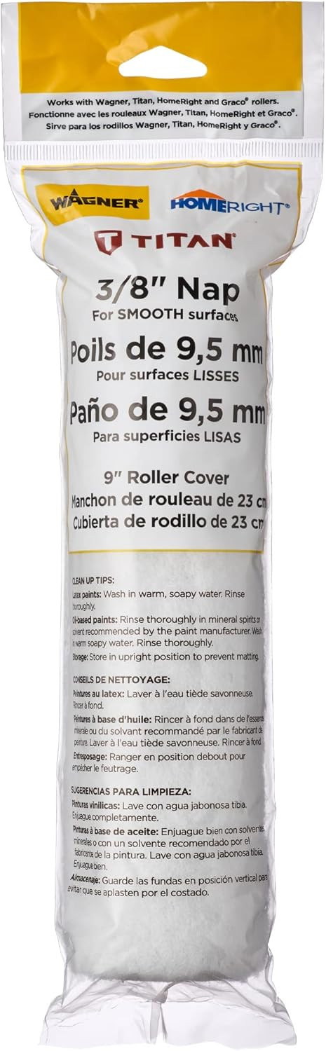 Wagner Spraytech 0155206K 155206 9inch-by-3/8-Inch Perforated Roller Cover for use with Wagner SM... | Amazon (US)