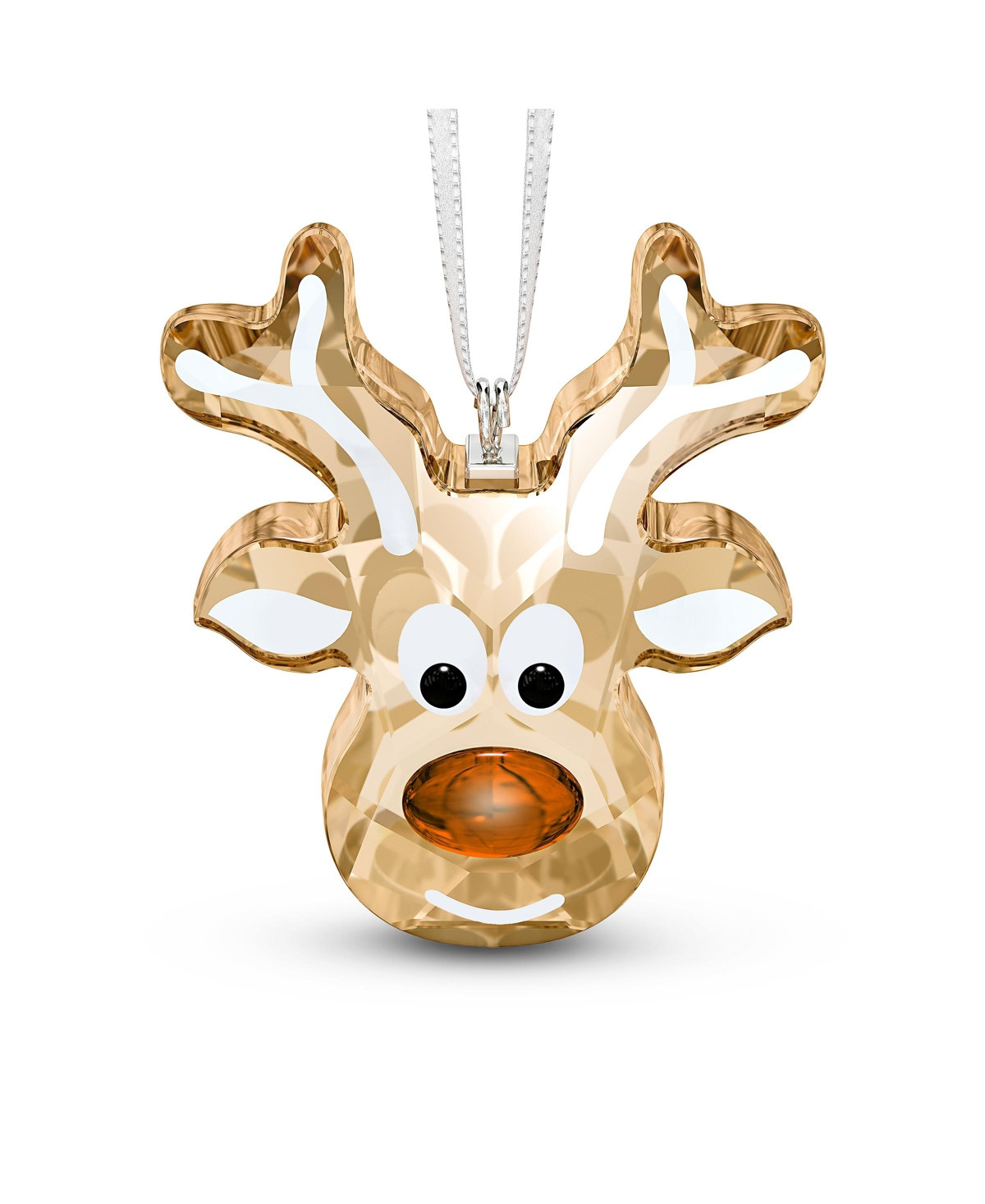Swarovski Gingerbread Reindeer Ornament - Brown | Macy's
