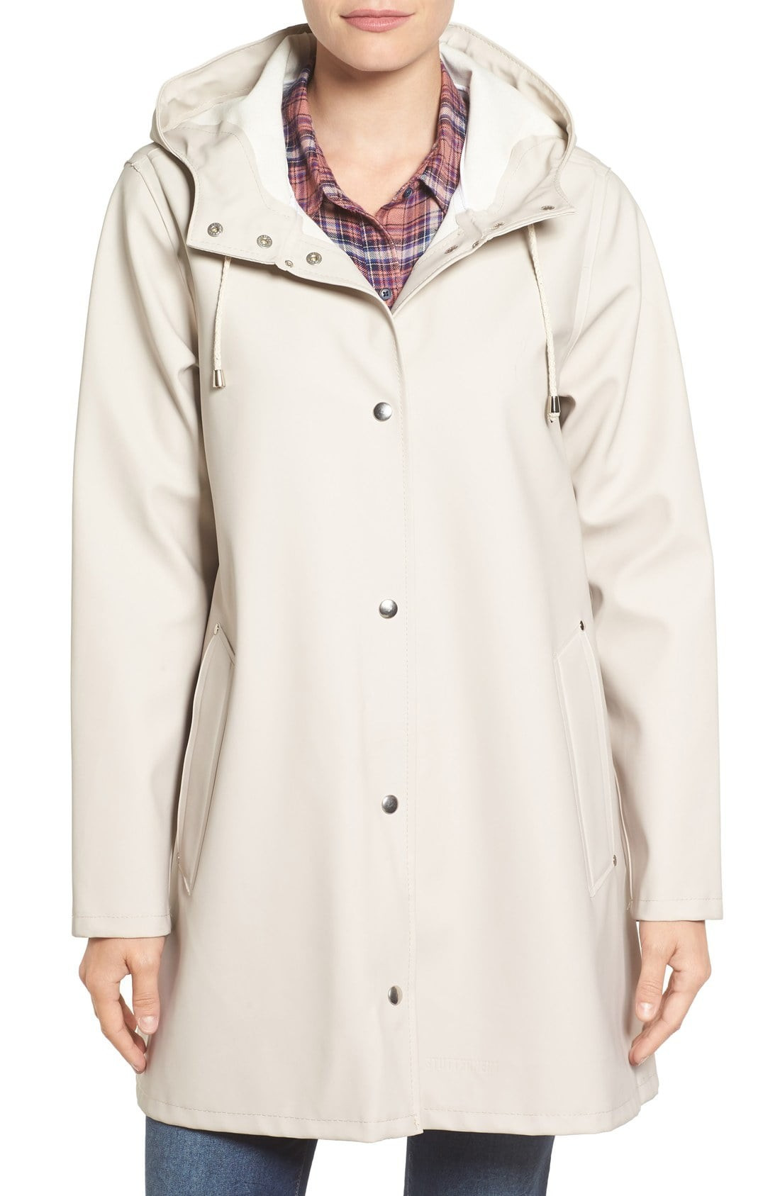 Mosebacke Waterproof A-Line Hooded Raincoat | Nordstrom