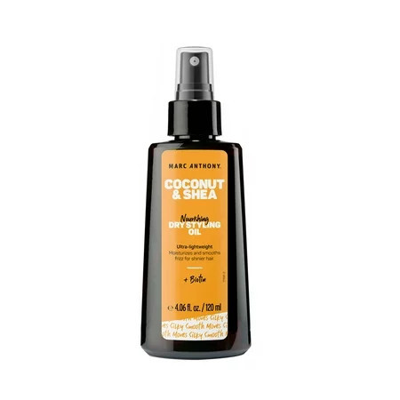 Marc Anthony Coconut & Shea Nourishing Dry Styling Oil with Biotin 4.06 fl oz | Walmart (US)