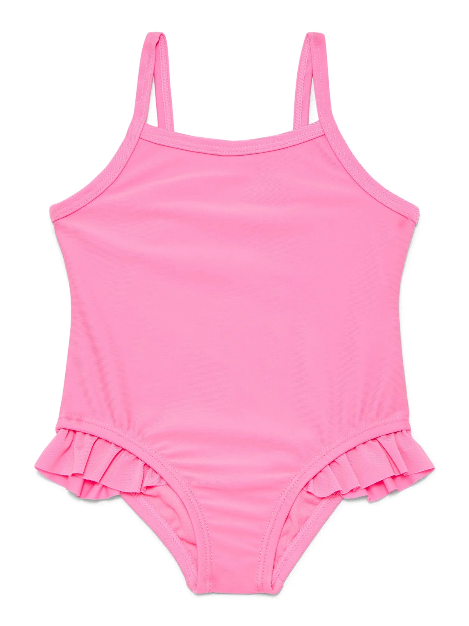 Wonder Nation Baby and Toddler Girl One- Piece Swimsuit, Sizes 12M-5T | Walmart (US)