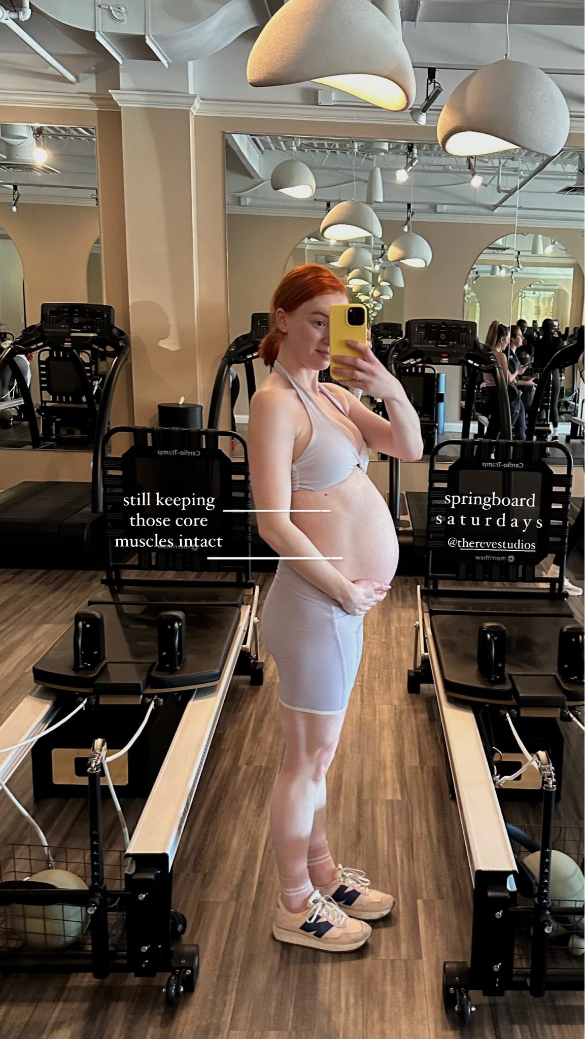 Pregnant Pilates 🤍👶🏽💗

#LTKBump #LTKFitness #LTKActive