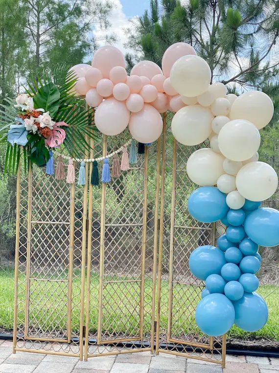 Gender Reveal Balloon Garland Kit Neutral Boho Bridal Shower | Etsy | Etsy (US)