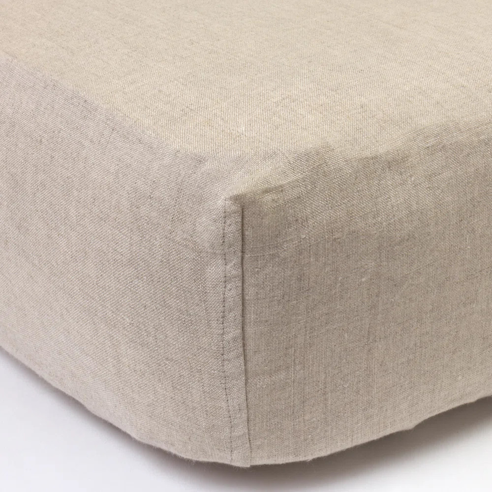 Linen Box Spring Cover Wrap Around Box Spring Cover | Wayfair North America