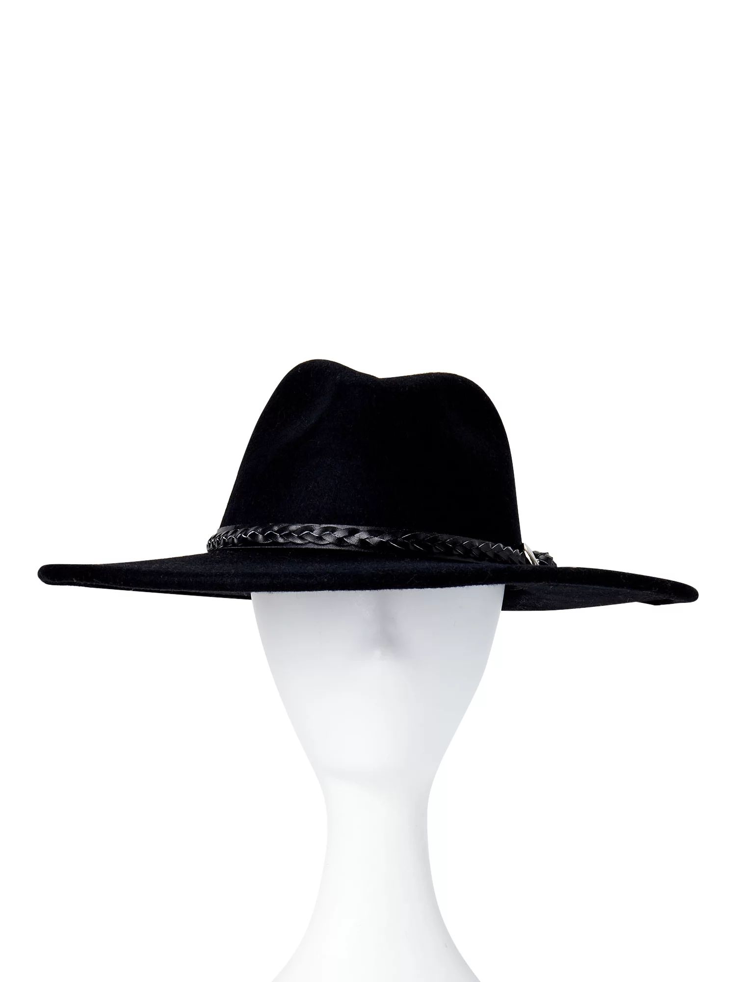 Scoop Braided Buckle Fedora | Walmart (US)