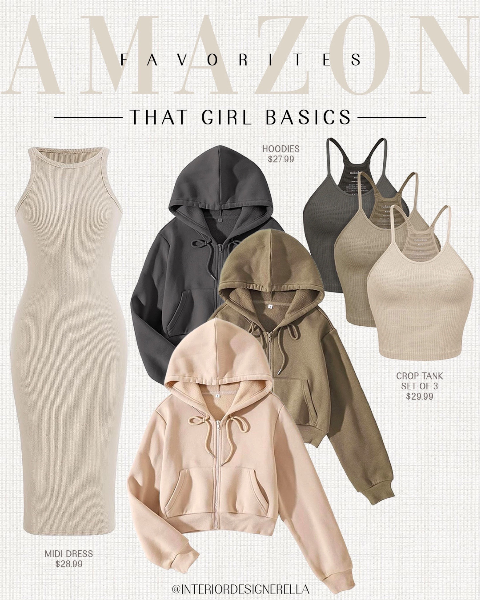 Amazon finds! Click below to shop! Follow me @interiordesignerella for more Amazon fashion!!! So glad you’re here! Xo! 💕✨🤗👯‍♀️ #liketkit @shop.ltk

#LTKstyletip #LTKfindsunder100 #LTKfindsunder50