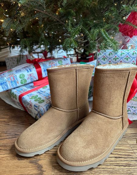 These Ugg look alike boots from Walmart are the perfect gift idea for tween and teen girls and women! They’re under $30, too! @walmartfashion #walmartpartner #walmartfashion

#LTKHoliday #LTKstyletip #LTKSeasonal