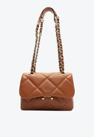 Bolsa Tiracolo Marrom Arezzo Couro Mizz Pequena | ZZ Mall (BR)