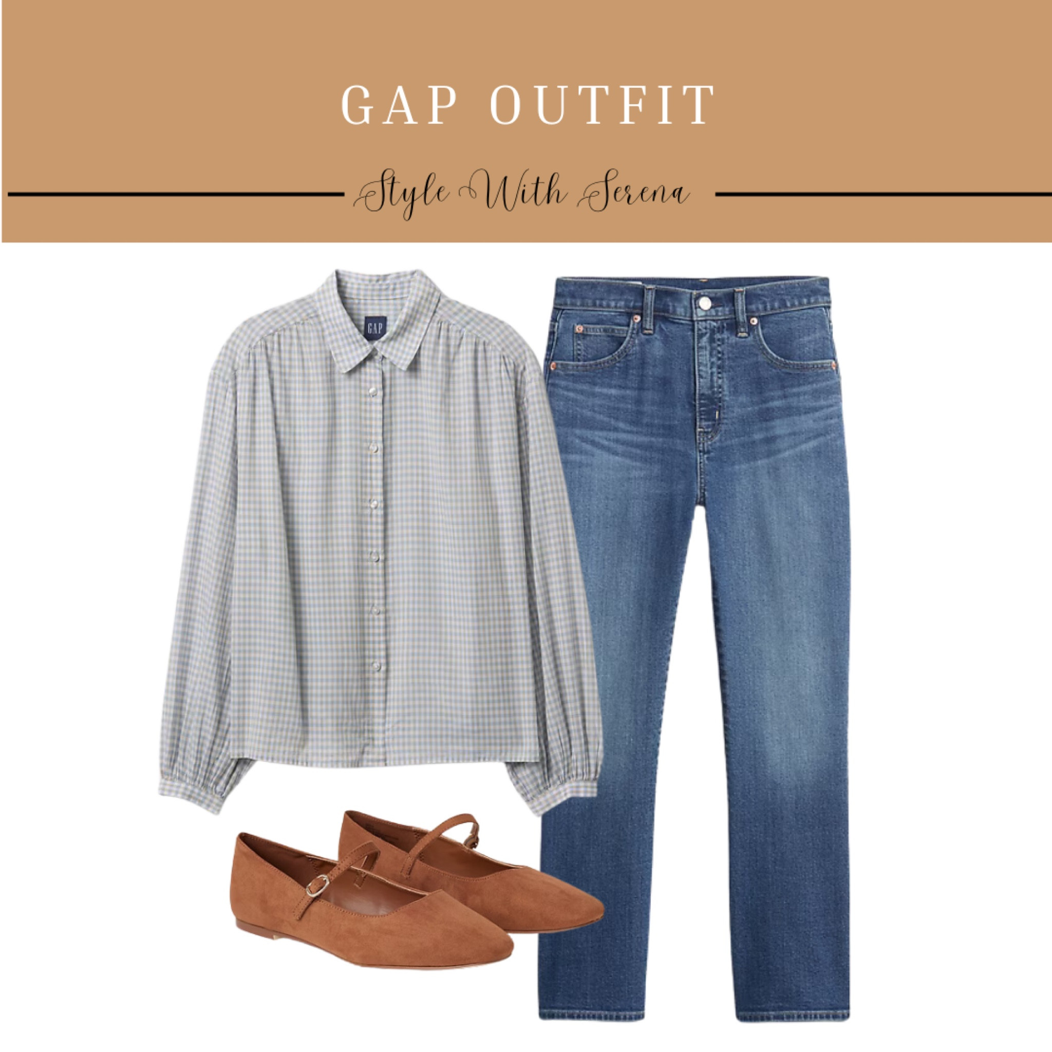 Gap outfit, spring outfit, button up, jeans, denim, flats, looks for less, denim sale 

#LTKSaleAlert #LTKStyleTip #LTKFindsUnder100
