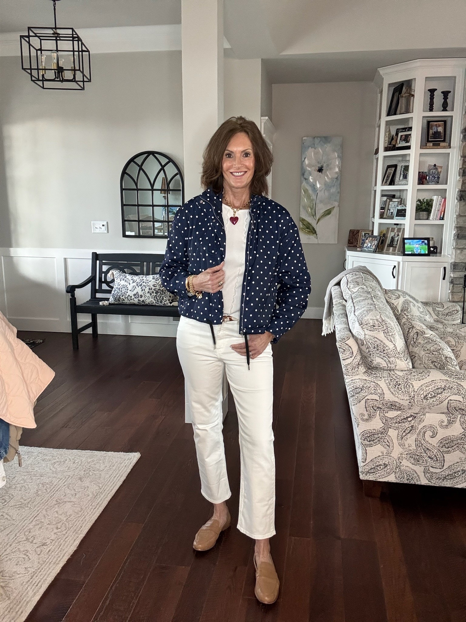 Loving this polka dot jacket from Amazon for spring!

 Women’s fashion, outfit inspo, outfit ideas, what to wear for, fashion over 40, fashion over 50, spring outfits, winter to spring style, winter to spring transition outfits, spring outfits, spring fashion, spring style, women’s spring outfit, Vacation outfit, vacation style, Easter outfit, Easter outfit inspo 



#LTKootd #LTKOver40 #LTKSeasonal