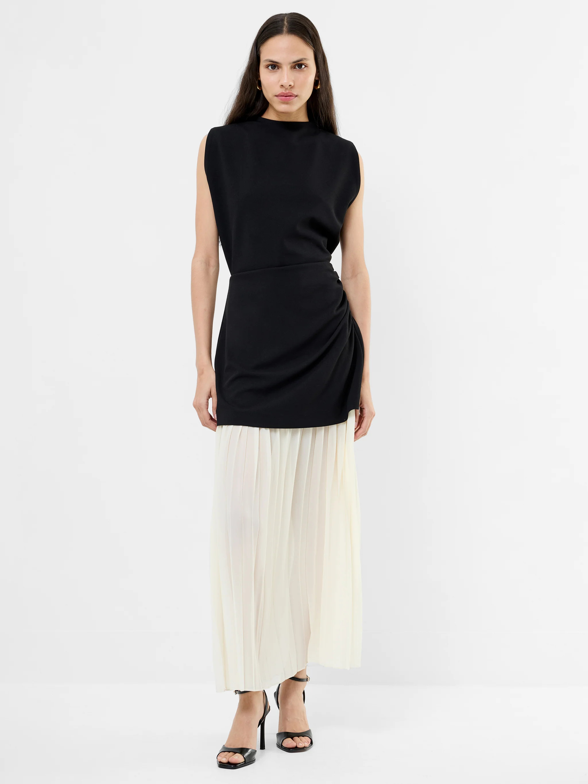 Zion Pleated Skirt Dress | French Connection (UK)