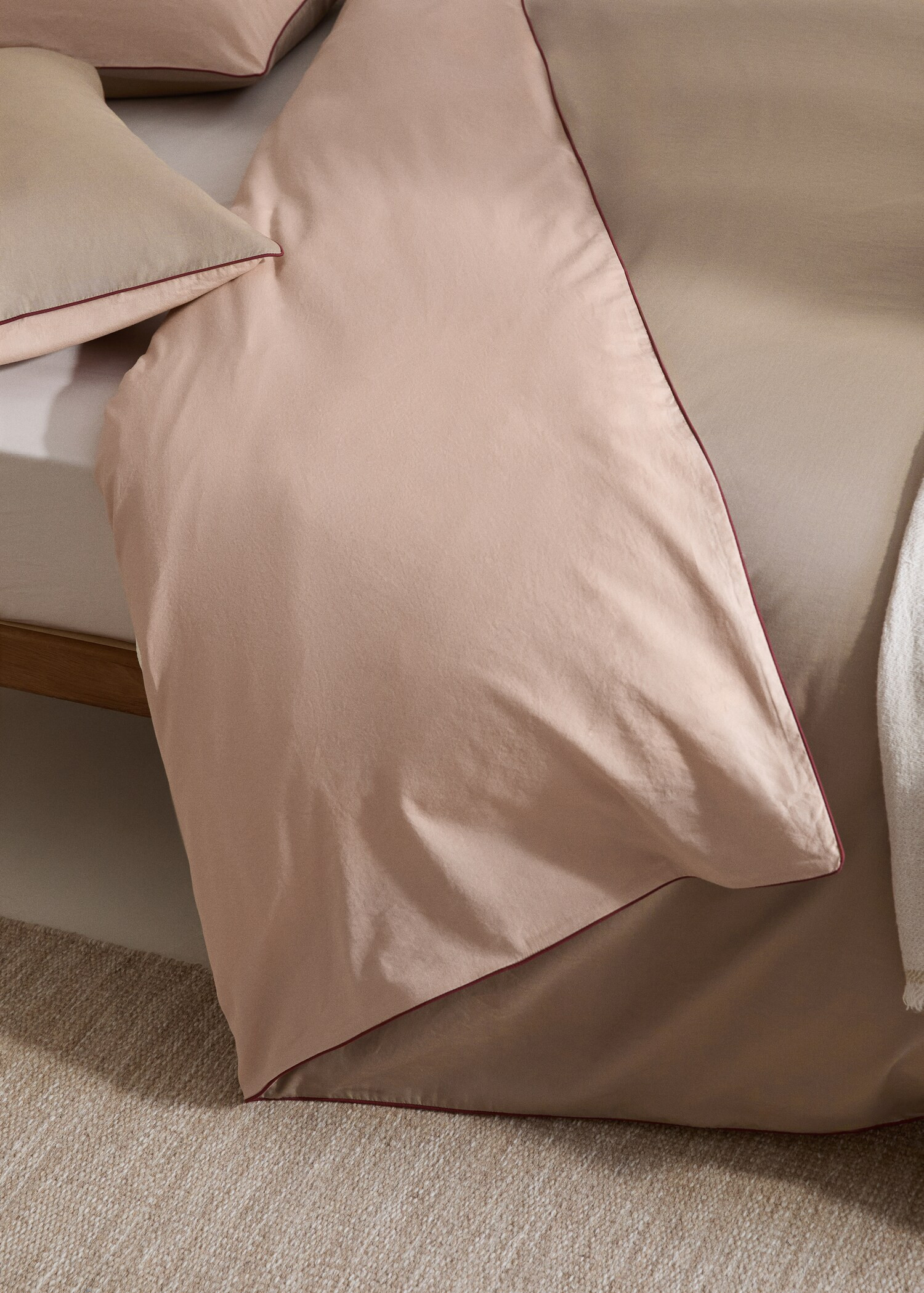 Copripiumino reversibile bicolore letto 150 cm - Home | MANGO Italia | Mango EU