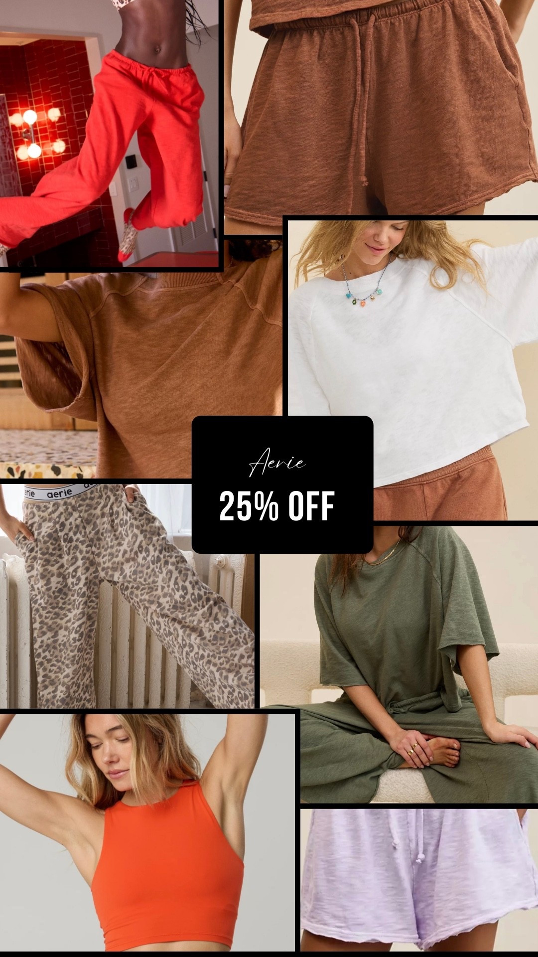 Huge sale happening at Aerie right now and they just dropped so many cute new items! 🤍
Comfy sets, leggings, bras, and lounge pieces all on major sale. If you love cozy everyday outfits like I do, this is the time to stock up. I found so many pieces I’m obsessed with!

✨ Shop the sale before sizes go!

#liketkit #aerie #aeriesale #comfystyle #loungewear #athleisure #salealert #cozyoutfits

#LTKgrwm #LTKootd #LTKSpringSale