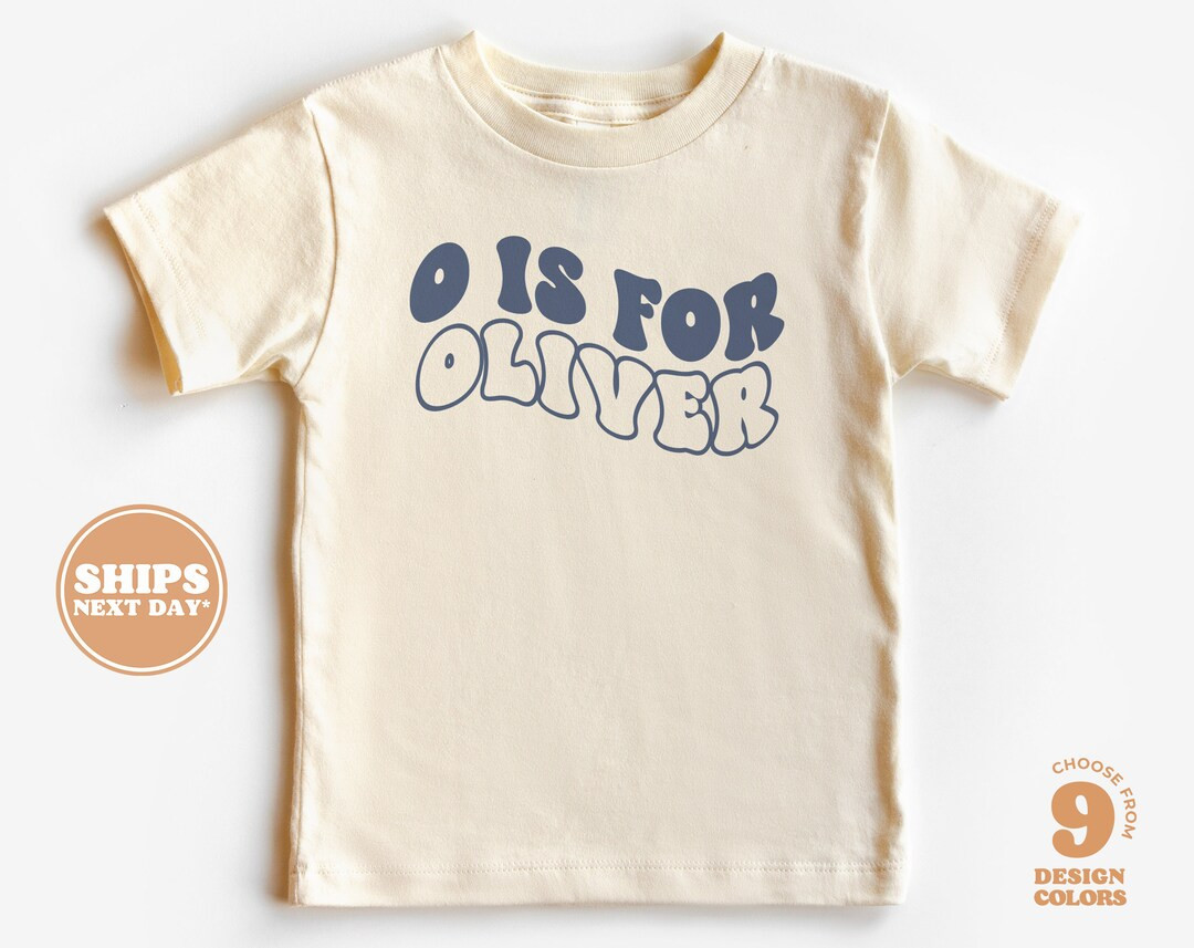 Personalized Kids Shirt  Custom Toddler Retro Tshirt With - Etsy | Etsy (US)
