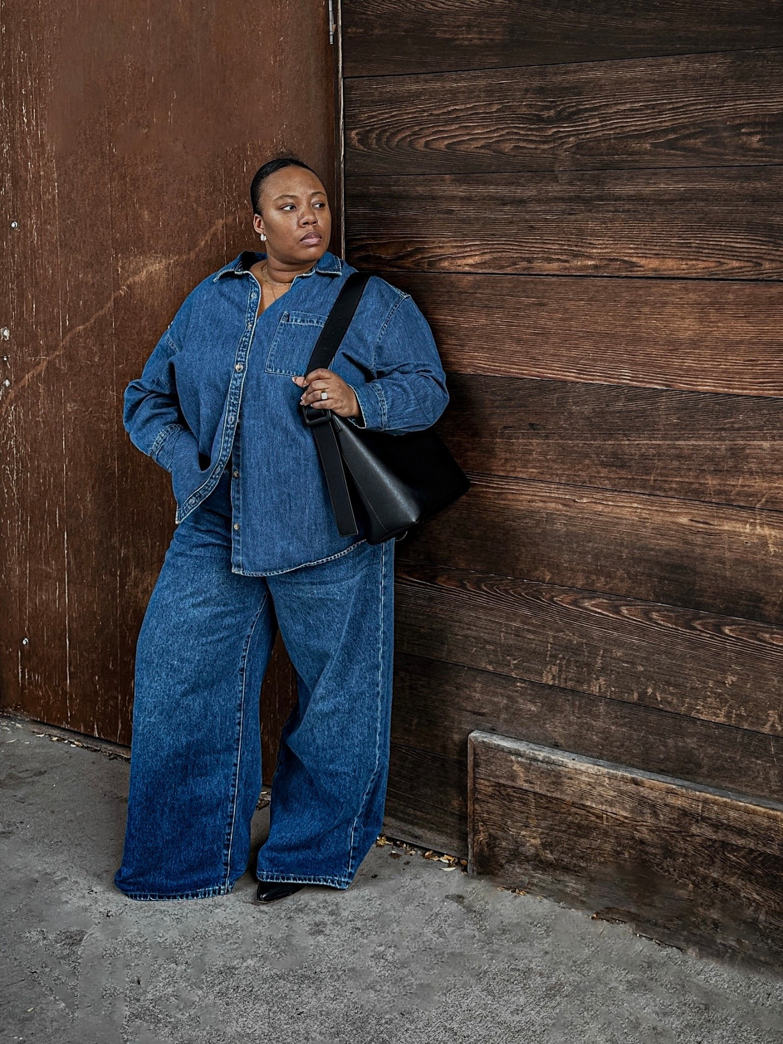 Denim on denim will always be my go-to.

#LTKStyleTip #LTKPlusSize #LTKMidsize