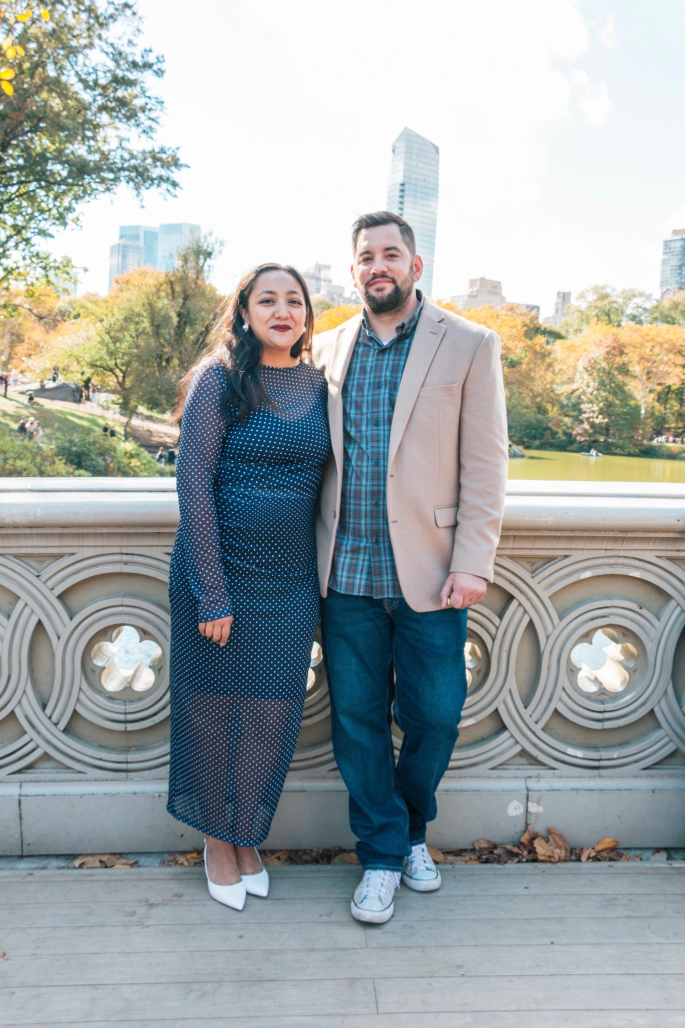 Loved wearing this soft navy polka dot dress for my vow renewal! Hubby and I celebrated ten years of marriage by going back to the place where we got engaged, Bow Bridge in Central Park in New York City! We also took our kiddos with us 😊 I was comfortable in this maxi long sleeve dress, with a slip underneath and silk dress on top. I love polka dot anything! Comes in other colors. This dress and my white heels were Amazon finds! Super cute for a wedding, Valentine’s Day, special occasion or just a night out!

#polkadot #polkadotdress #weddingguest #weddingguestdress #weddingguestoutfit #maxidress #longdress #bluedress #navydress #dress #longsleeve #longsleevedress #amazon #amazonfind #midsize #ltkmidsize #midsizestyle #redlips #newyork #vowrenewal #anniversary #weddinganniversary #trend #trending #valentinesday #valentinesdayoutfit #valentinesdaydress #nightout #cocktaildress #ltkwedding

#LTKFindsUnder50 #LTKFindsUnder100 #LTKootd