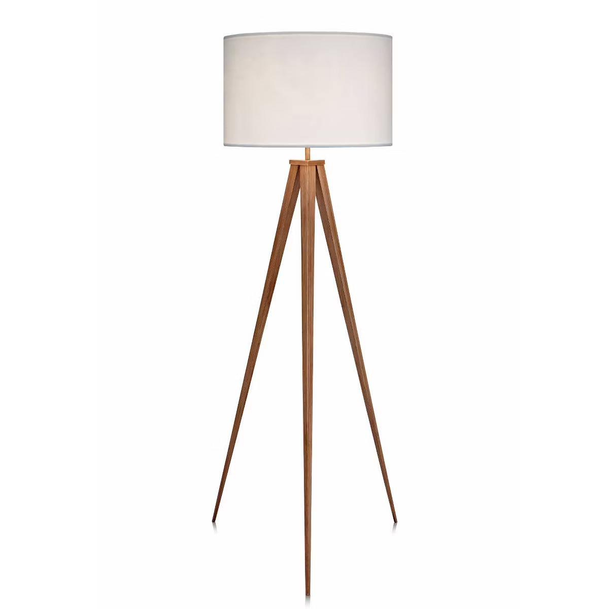 Teamson Home 61.81" Postmodern Tripod Floor Lamp with Drum Shade: Mid-Century Modern, ETL Listed | Target