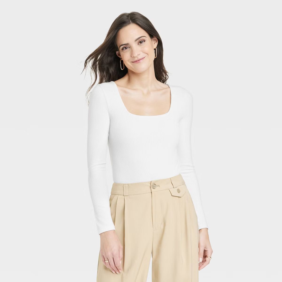 Women's Slim Fit Bodysuit - A New Day™ | Target