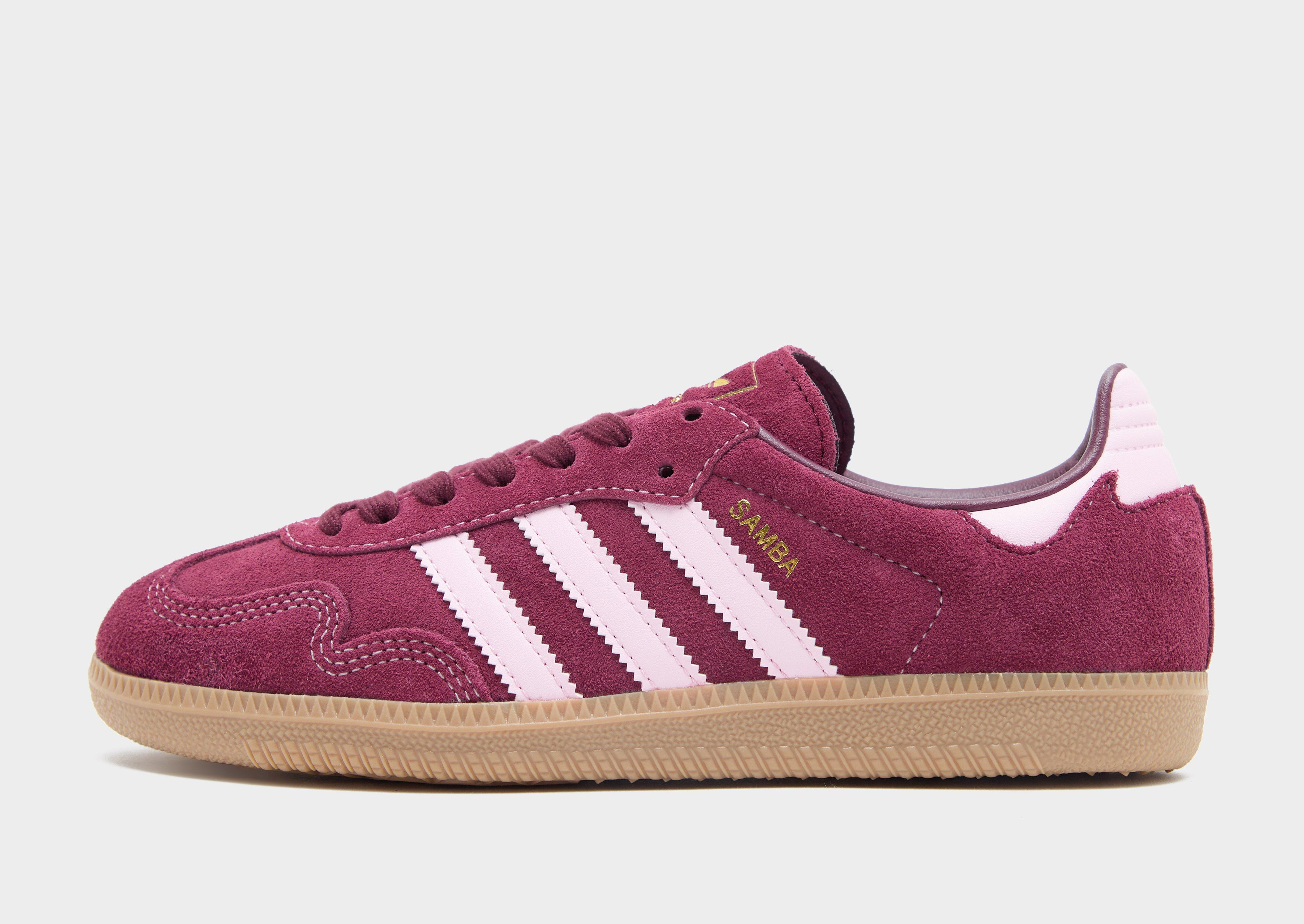 adidas Originals Samba OG Women's - Burgundy | JD Sports (UK)