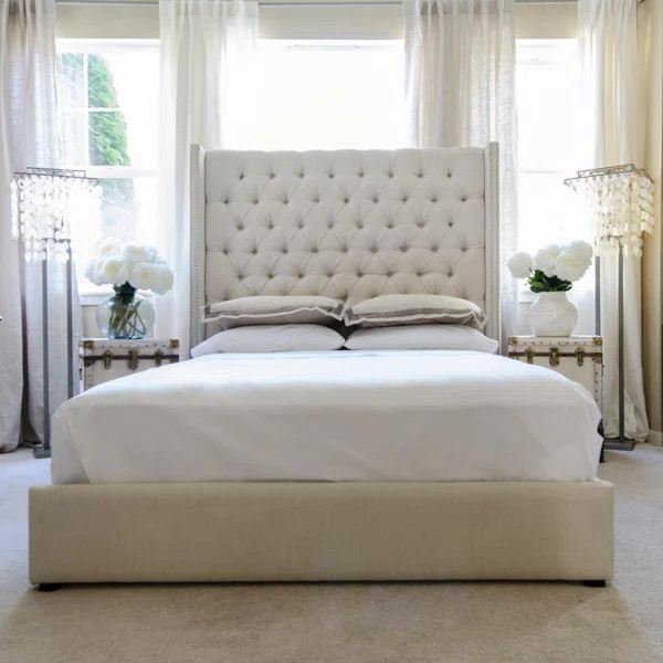 Schaffner Tufted Upholstered Platform Bed | Wayfair North America