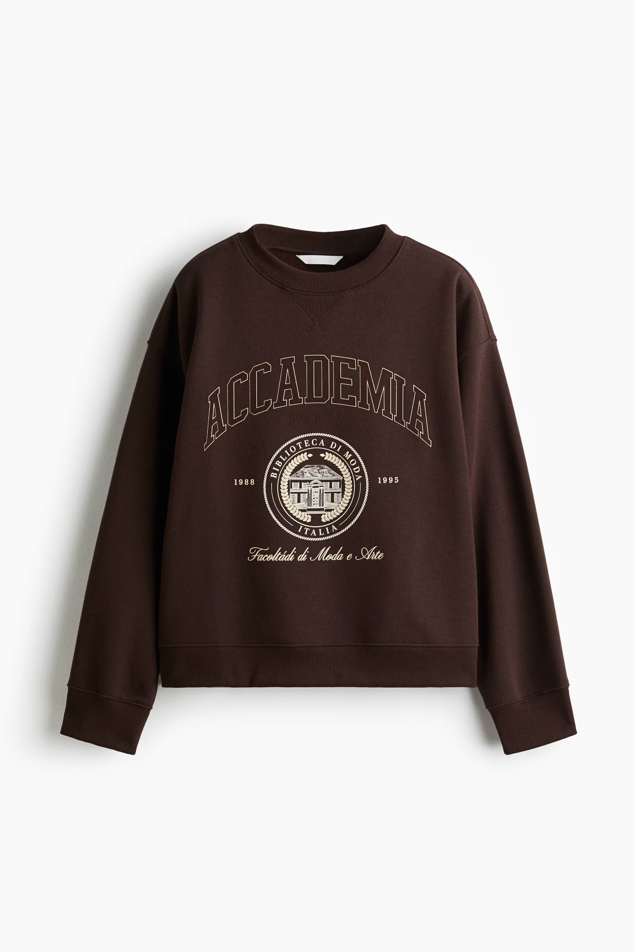 Text-motif sweatshirt | H&M (UK, MY, IN, SG, PH, TW, HK)