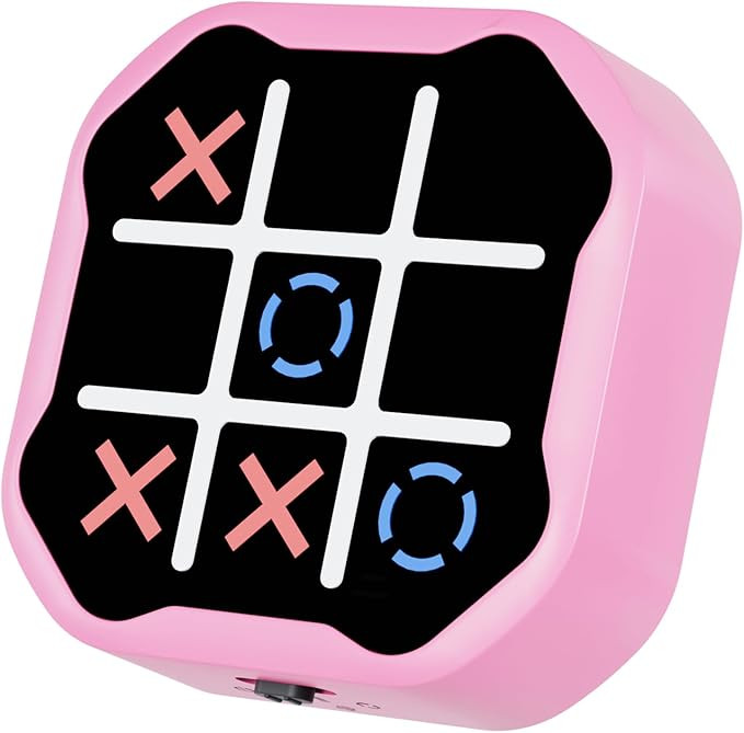 3 in 1 Electronic Tic Tac Toe Game, Handheld Digital Tic Tac Toe Bolt Game with Silent Mode, Port... | Amazon (US)
