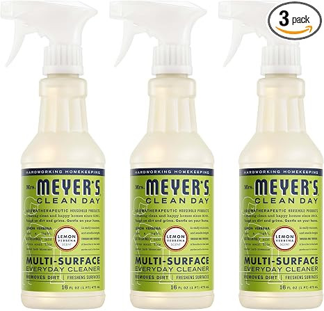 MRS. MEYER'S CLEAN DAY All-Purpose Cleaner Spray, Cruelty Free Formula, Lemon Verbena, 16 fl. oz ... | Amazon (US)