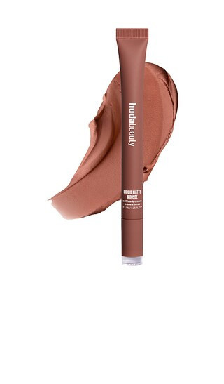 Huda Beauty Liquid Matte Mousse in Warm Brown. | Revolve Clothing (Global)