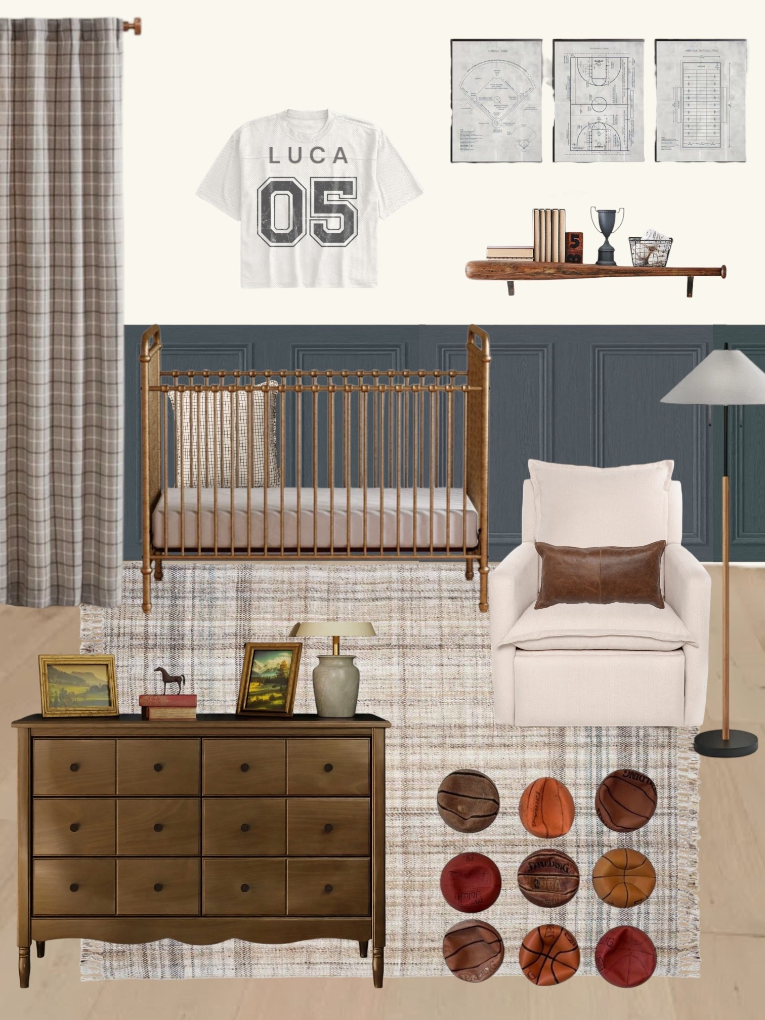 All American nursery inspo  🏀🏈⚾️

#LTKBaby #LTKStyleTip #LTKHome